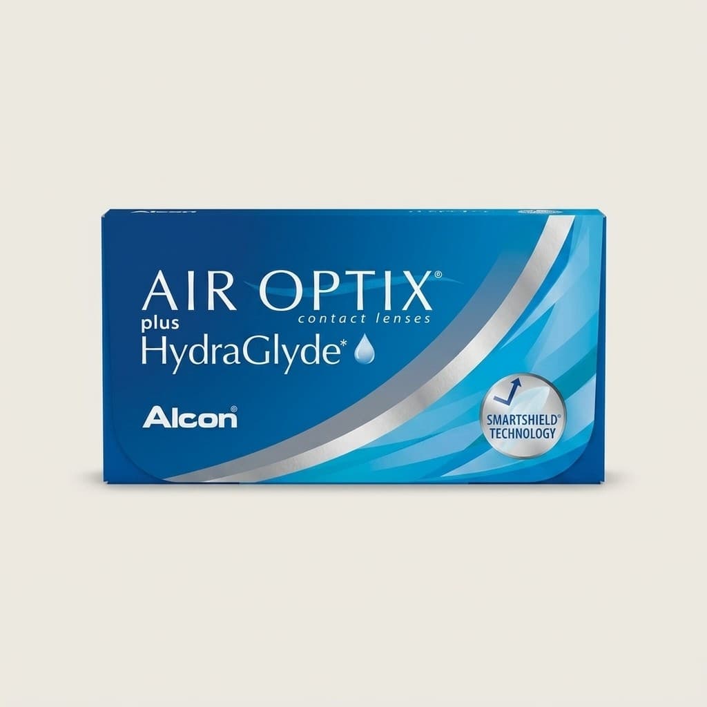 Air Optix Plus Hydraglyde (3 линзы)